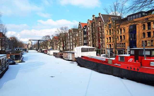 Khám phá Amsterdam Hà Lan mùa đông