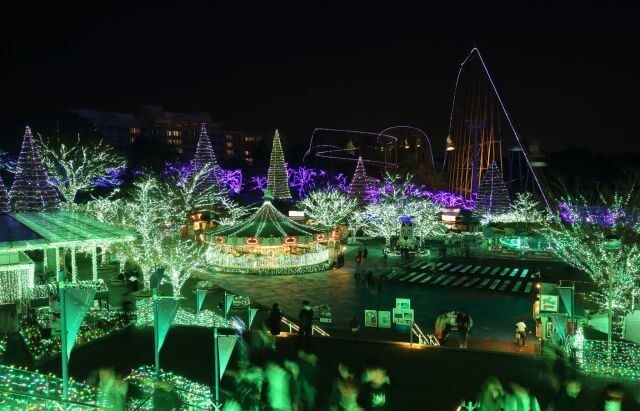 Du lịch Nhật Bản tham gia lễ hội ánh sáng Yomiuri Land Jewellumination