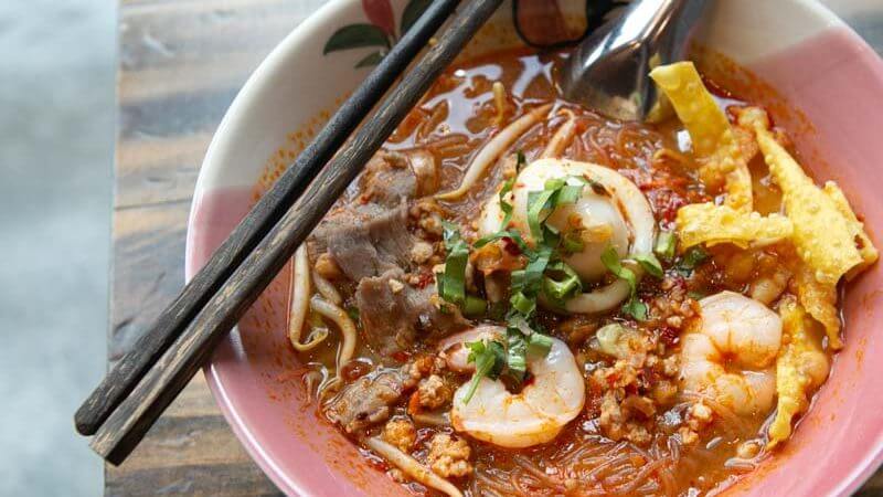 Du lịch Thái Lan thưởng thức món Boat Noodle