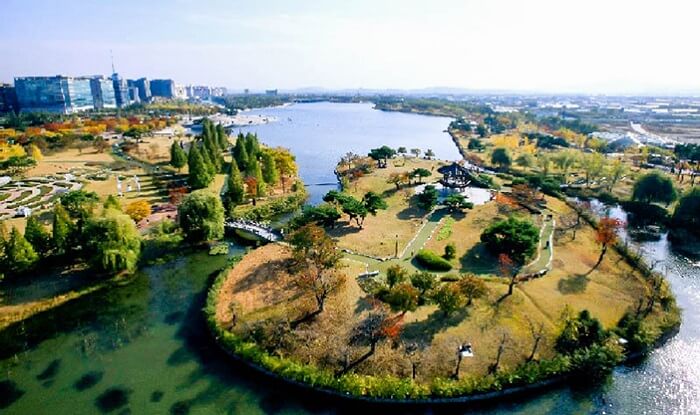 Công viên Hồ Ilsan - điểm du lịch nổi tiếng khi mùa xuân về
