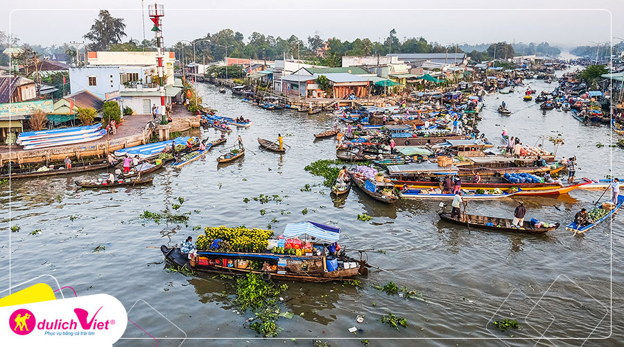 Tour du lịch Sóc Trăng mùa nước nổi, tham quan Cồn Mỹ Phước - Côn Đảo 4 ngày từ Sài Gòn
