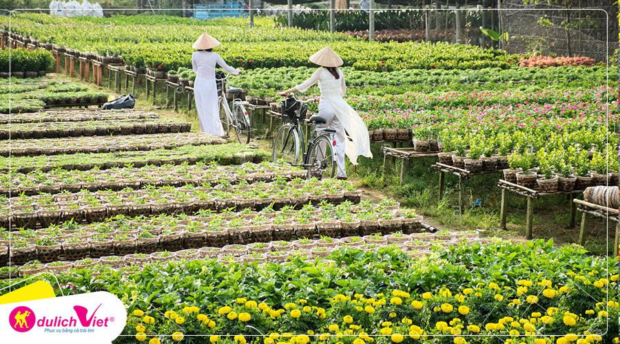 Du lịch Hè - Tour Du lịch Đồng Tháp Làng hoa Sa Đéc tràm chim Tam Nông từ Sài Gòn
