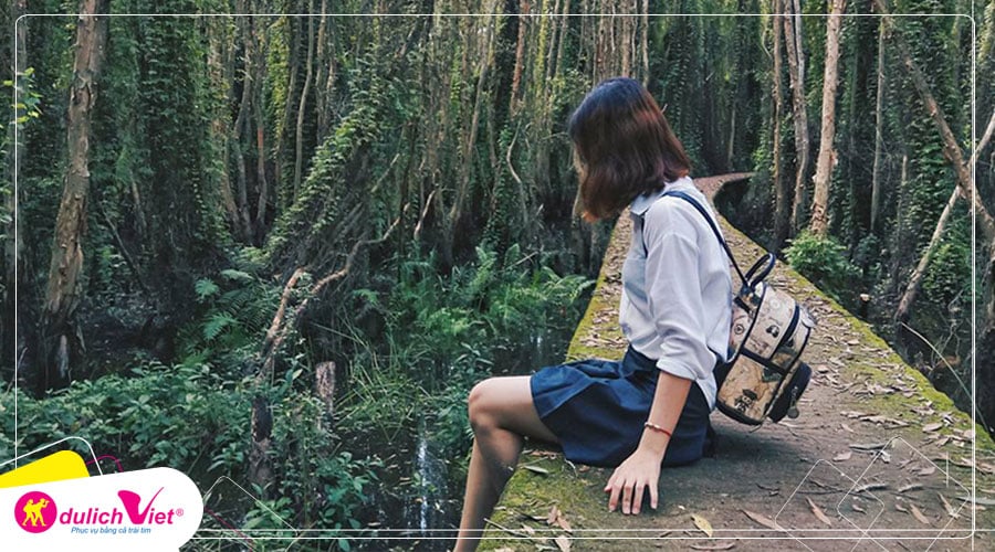 Du lịch Long An Tết Dương lịch - Khám phá làng nổi Tân Lập con đường xuyên rừng tràm đẹp nhất Việt Nam