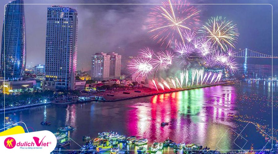 Du lịch Miền Trung - Lễ hội pháo hoa Quốc tế Đà Nẵng 3 ngày bay Vietnam Airlines từ Sài Gòn