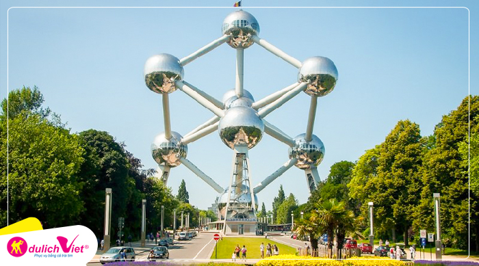 Mô hình phân tử Atonium – biểu tượng không thể tách rời của Brussels