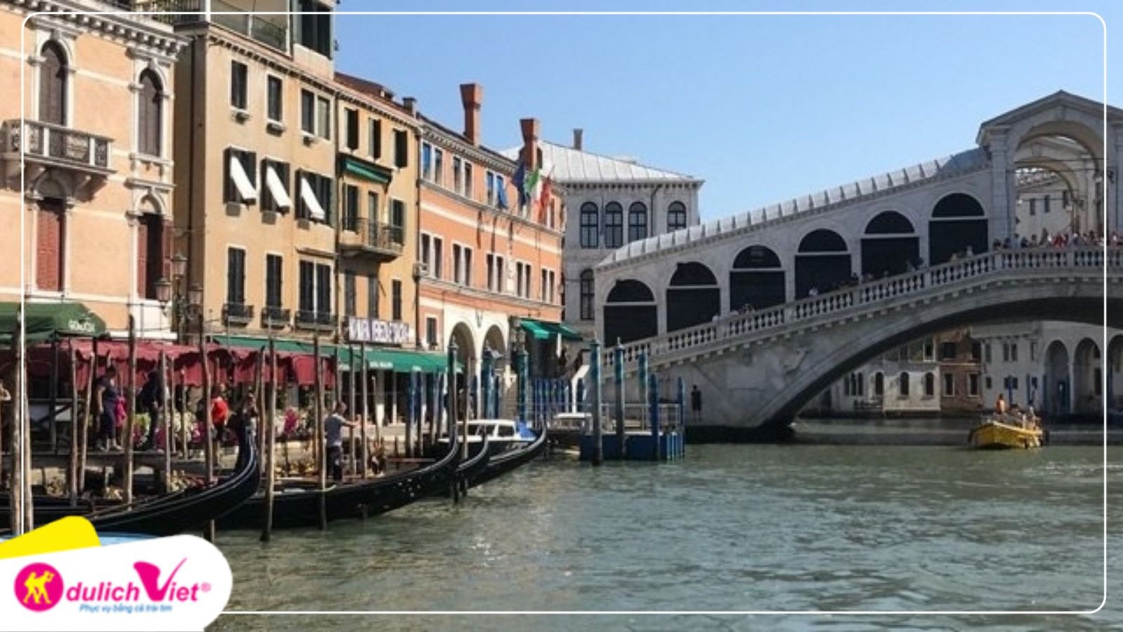Du lịch Châu Âu tham quan Cầu Ponte di Rialto