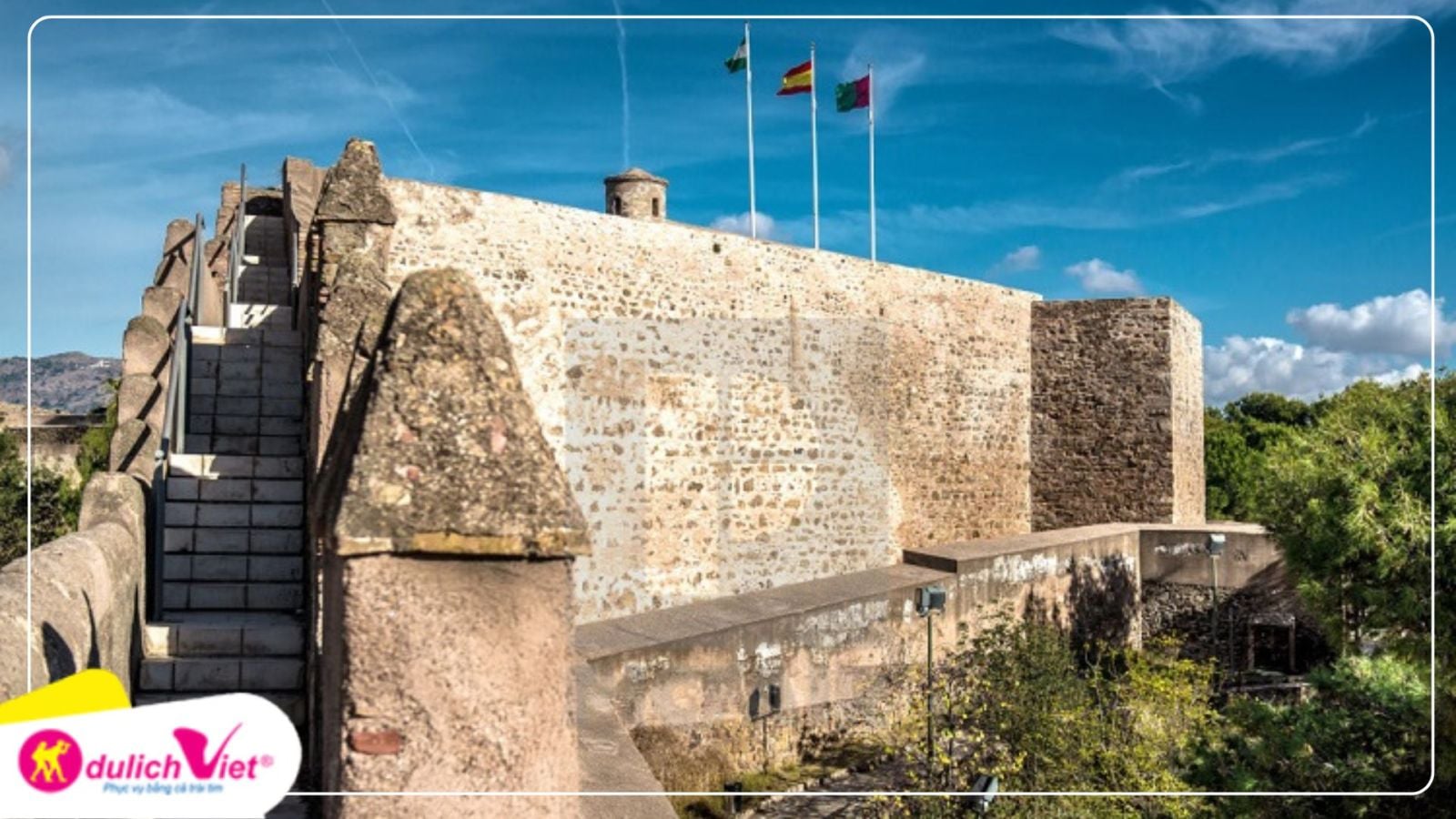 Du lịch Châu Âu tham quan Pháo đài Alcazar