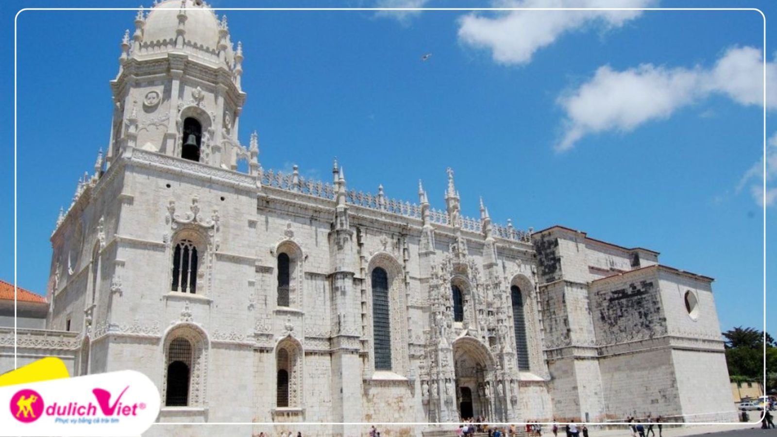 Du lịch Châu Âu tham quan Tu viện Jeronimos 