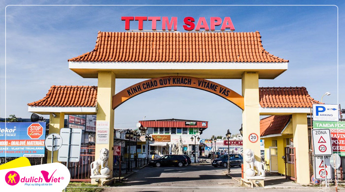 Chợ Sapa – chợ lớn nhất của người Việt tại Prague.