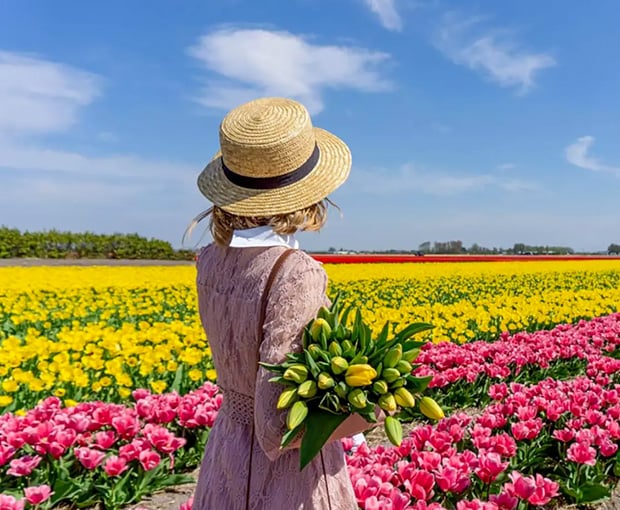 Du lịch Châu Âu Đức - Luxembourg - Pháp - Bỉ - Hà Lan - Lễ hội hoa Keukenhof từ Sài Gòn 2025