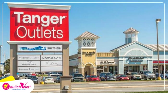 Du lịch Mỹ Tanger Outlet Factory