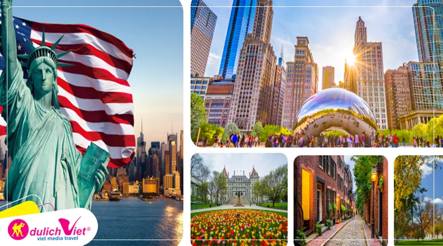 TOUR MỸ MÙA THU 8N7Đ | HÀNH TRÌNH BỜ ĐÔNG BẮC HOA KỲ: CHICAGO - NIAGARA - BOSTON - NEW YORK