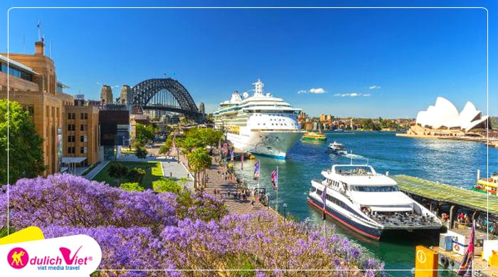 Du lịch Úc - Sydney - Melbourne mùa Hoa Phượng Tím 6N5Đ từ Sài Gòn 2025