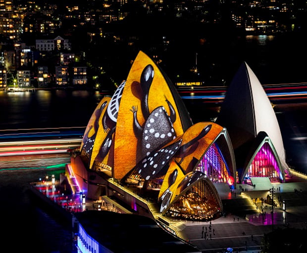 Du lịch Úc mùa Thu - Lễ hội ánh sáng vivid Sydney từ Sài Gòn 2025