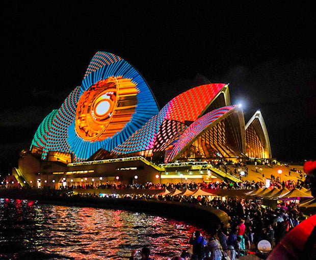 Du lịch Úc mùa Đông - Sydney - Canberra - Melbourne - Lễ hội ánh sáng vivid Sydney từ Sài Gòn 2025