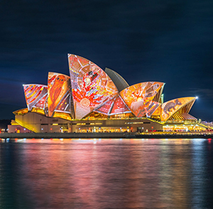 Du lịch Úc - Lễ hội ánh sáng Vivid Sydney từ Sài Gòn 2025