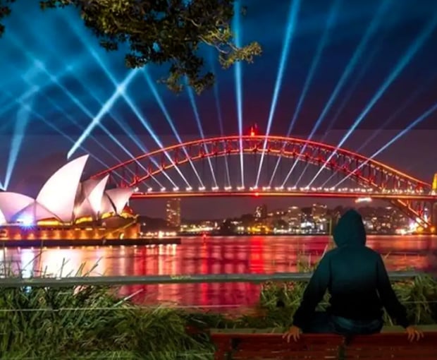 Du lịch Úc mùa Thu - Sydney - Melbourne - Lễ hội ánh sáng vivid Sydney từ Sài Gòn 2025