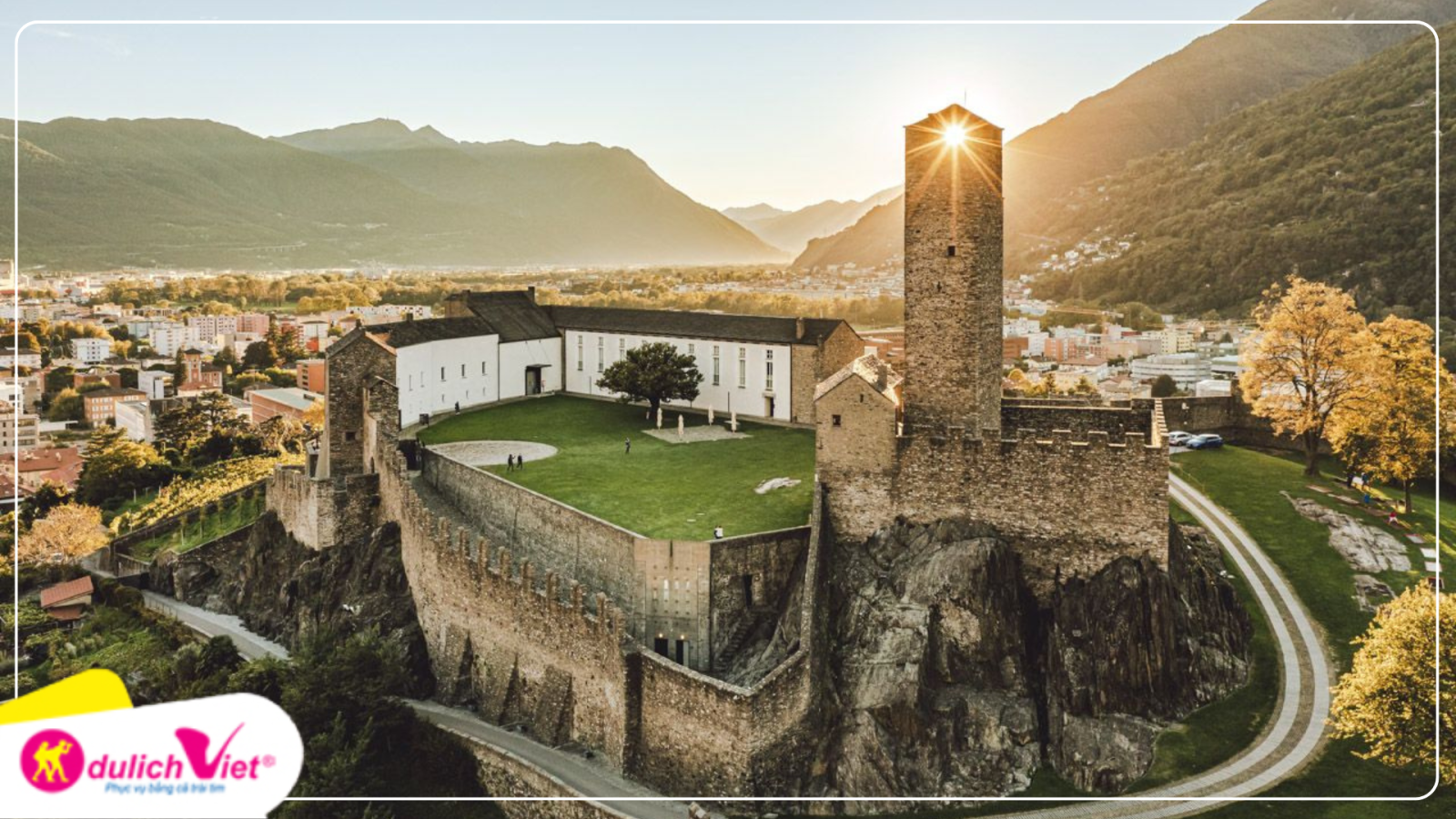 Tour Châu Âu tham quan Bellinzona