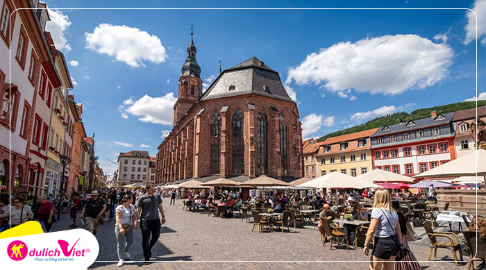 Khu phố cổ ở Heidelberg