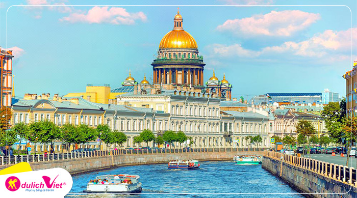 Du lịch Châu Âu Hè - Tour Nga - Kazan -Saint Petersburg - Moscow - Rostov - Yaroslav từ Hà Nội 2025