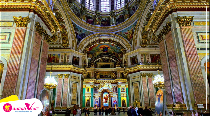 Du lịch Châu Âu mùa Thu - Tour Nga - ST Petersburg - Moscow từ Hà Nội 2025