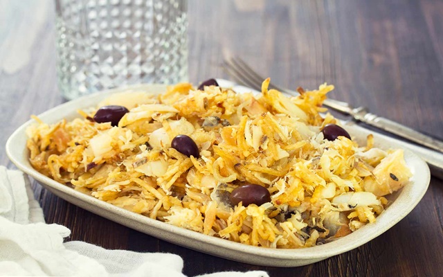 Món Bacalhau - đặc sản Bồ Đào Nha