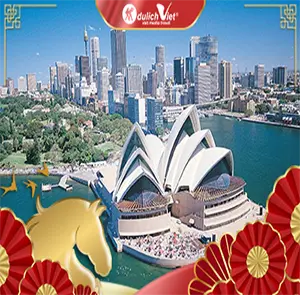 TOUR ÚC TẾT NGUYÊN ĐÁN 7N6Đ | MELBOURNE - DANDEANONG - GREAT OCEAN ROAD - SYDNEY - WATSONS BAY