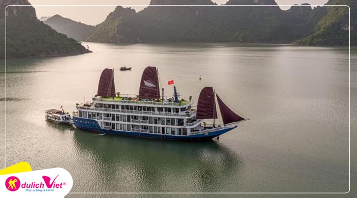 Du lịch Trải Nghiệm Du thuyền Hạ Long Verdure Lotus Cruises 5 sao từ Sài Gòn 2025