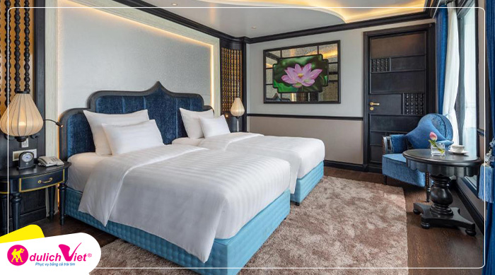 Du lịch Trải Nghiệm Du thuyền Hạ Long Verdure Lotus Cruises 5 sao từ Sài Gòn 2025