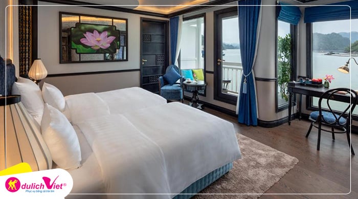 Du lịch Trải Nghiệm Du thuyền Hạ Long Verdure Lotus Cruises 5 sao từ Sài Gòn 2025