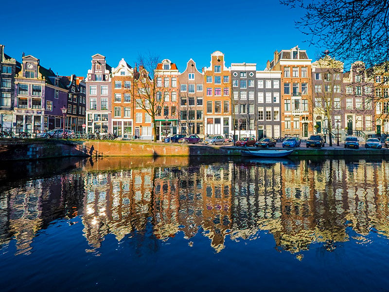Hệ thống kênh đào lãng mạn ở Amsterdam