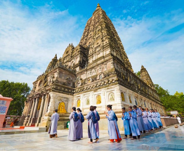 Du lịch Hành Hương Tứ Động Tâm Ấn Độ - Nepal - Bồ Đề Đạo Tràng từ Sài Gòn 2025