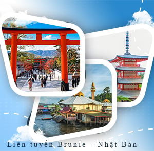 Du lịch Hè - Tour Du lịch liên Tuyến Brunie - Nhật Bản 5N4Đ từ Sài Gòn 2025