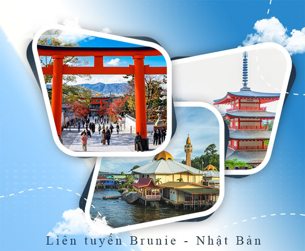 Du lịch Hè - Tour Du lịch liên Tuyến Brunie - Nhật Bản 5N4Đ từ Sài Gòn 2025