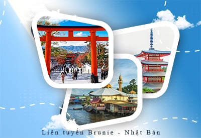 Du lịch Hè - Tour Du lịch liên Tuyến Brunie - Nhật Bản 5N4Đ từ Sài Gòn 2025
