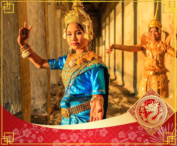 Du lịch Campuchia Tết Âm lịch - Siem Reap - Phnom Penh từ Sài Gòn giá tốt 2025