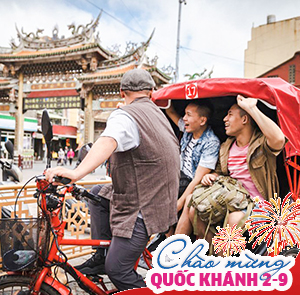 Du lịch Đài Loan - Đài Bắc - Đài Trung - Nam Đầu - Cao Hùng dịp Lễ 2/9 từ Sài Gòn