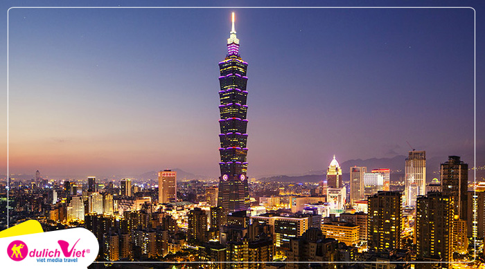 Tour Đài Loan tham quan tòa tháp Taipei 101