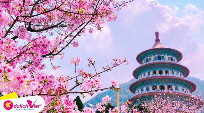 Du lịch Đài Loan mùa Xuân 4 ngày 3 đêm từ Sài Gòn giá tốt