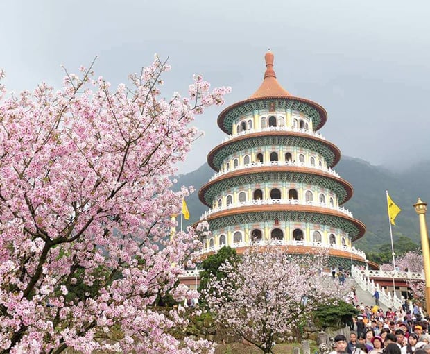 Du lịch Đài Loan mùa Xuân 5N4Đ từ Hà Nội giá tốt