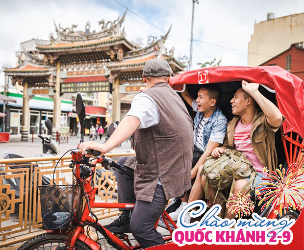 Du lịch Đài Loan - Đài Bắc - Đài Trung - Nam Đầu - Cao Hùng dịp Lễ 2/9 từ Sài Gòn