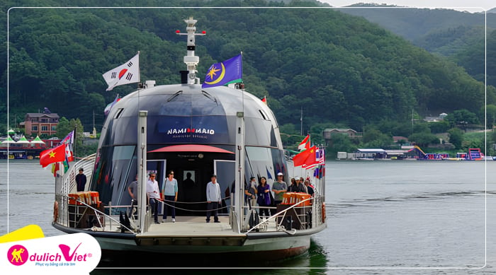 Đảo Nami hòn đảo mang vẻ đẹp bình yên nhờ phong cảnh thiên nhiên hữu tình, thơ mộng