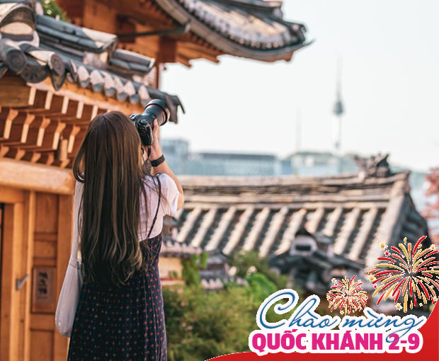 Du lịch Hàn Quốc - Busan - Seoul - Đảo Nami dịp Lễ 2/9 từ Sài Gòn 2025