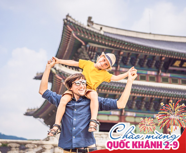 Du lịch Lễ 2/9 - Tour Du lịch Hàn Quốc - Seoul - Everland - Đảo Nami từ Sài Gòn 2025