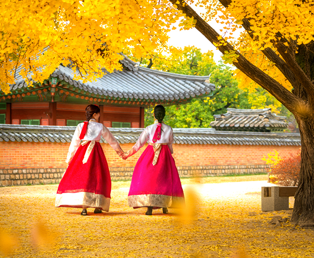 Du lịch mùa Thu Tour Hàn Quốc - Busan - Seoul - Đảo Nami từ Sài Gòn 2025