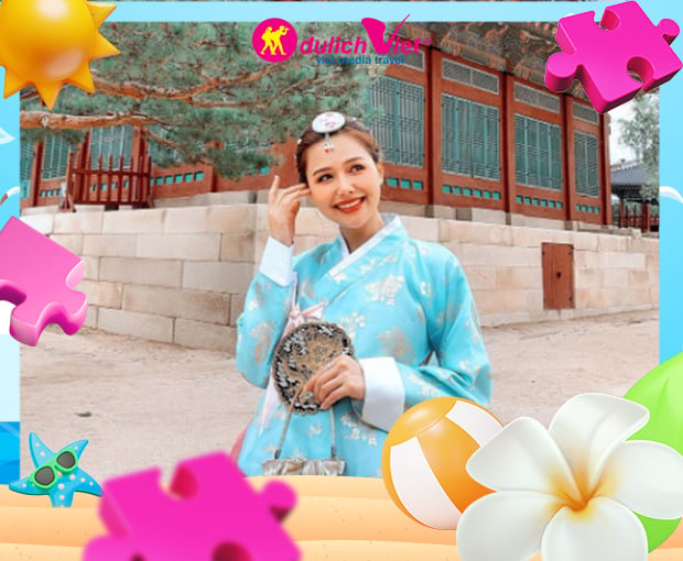 Du lịch Hàn Quốc Hè - Seoul - Everland - Đảo Nami - Tháp Namsan từ Sài Gòn 2025