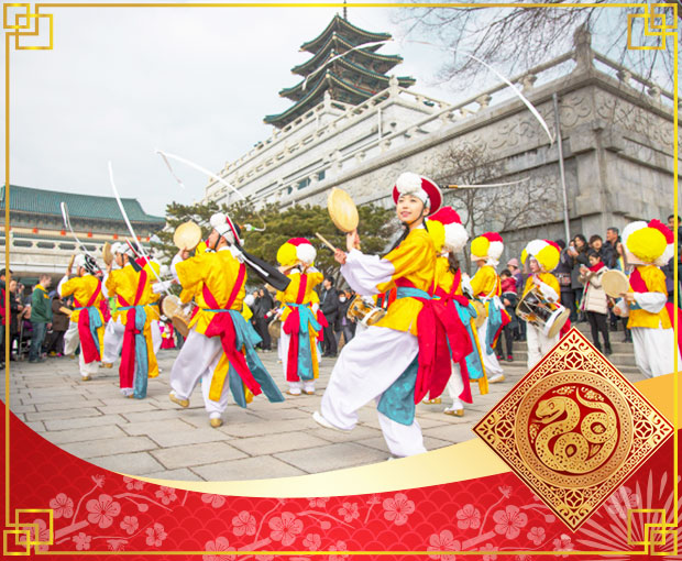 Du lịch Hàn Quốc Tết Nguyên Đán - Seoul - Lotte Word - Trượt Tuyết - Tháp Namsan từ Sài Gòn 2026