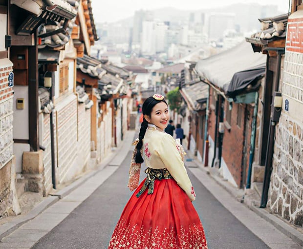 Du lịch Hè - Tour Hàn Quốc Seoul - Lotte Word - Đảo Nami từ Sài Gòn 2025