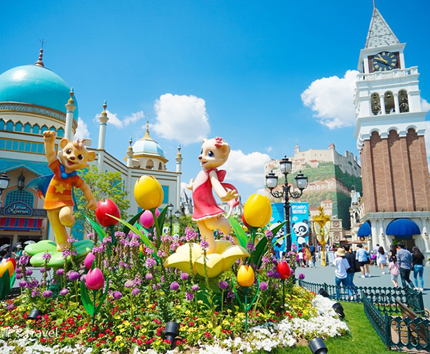 Du lịch Hàn Quốc mùa Xuân - Seoul - Everland - Đảo Nami 4 ngày từ Sài Gòn 2025