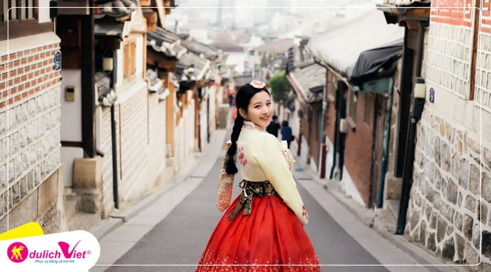 TOUR HÀN QUỐC MÙA XUÂN 5N4Đ | SEOUL - ĐẢO NAMI - THÁP NAMSAN - EVERLAND PARK